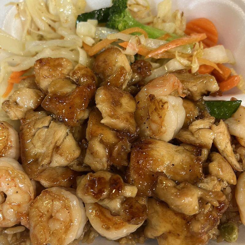 Shrimp And Chicken Hibachi